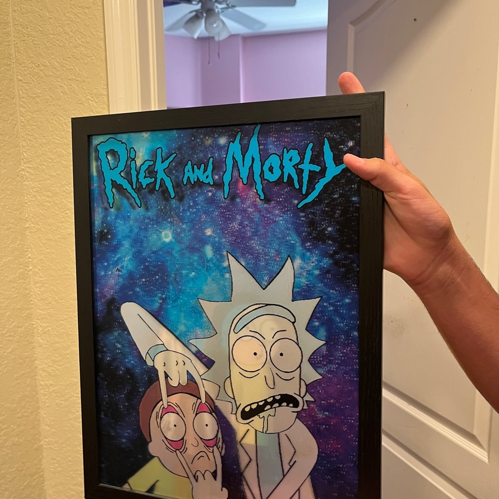 Rick and Morty Framed Poster